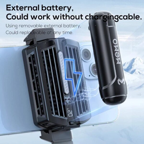 فن خنک کننده رادیاتوری باتری دار مدل DL10