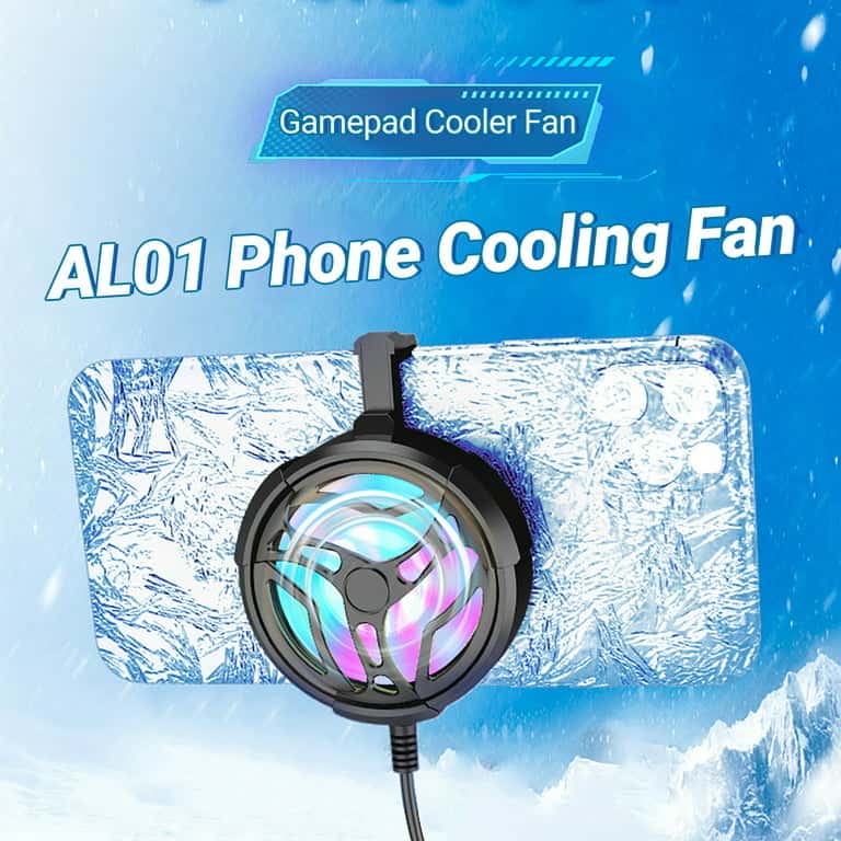 خنک کننده پنکه ای گوشی مدل AL-01 مناسب پابجی وکالاف دیوتی